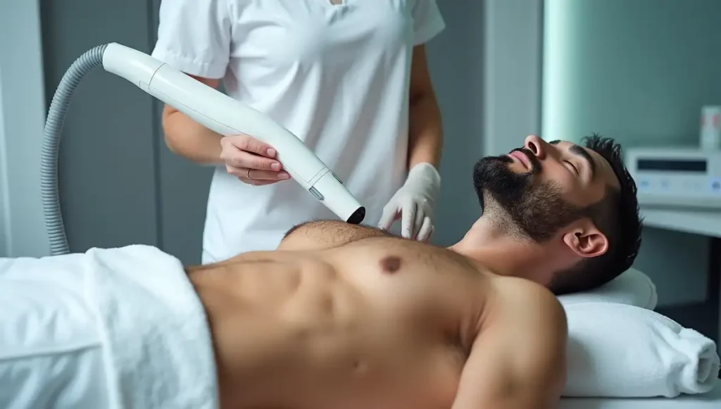 homme epilation laser
